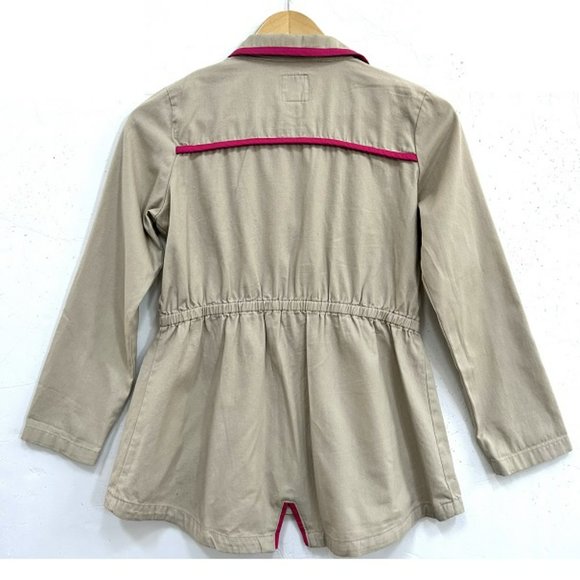Children's Place Beige Cotton Girls Lightweight Jacket - Picture 5 of 8